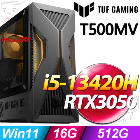 華碩 H-T500MV-13420H428W5(i5-13420H/16G/512G SSD/RTX3050-6G/W11)