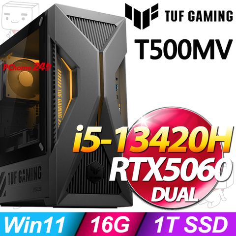 華碩 H-T500MV-13420H269W6(i5-13420H/16G/1TB SSD/RTX5060-8G/W11)