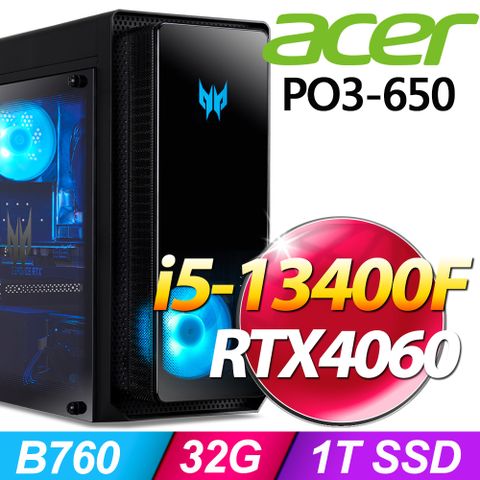 (O2021家用版) +Acer PO3-650(i5-13400F/32G/1T SSD/RTX4060/W11)