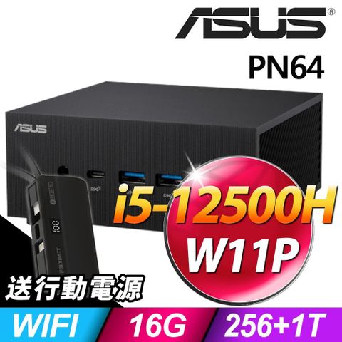 ASUS 華碩 PN64-S5166AV (i5-12500H/16G/1TB+256SSD/W11P)