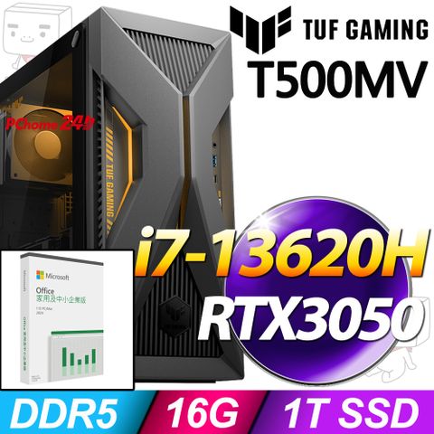 (O2024企業版) + 華碩 H-T500MV-13620H492W5(i7-13620H/16G/1TB SSD/RTX3050-6G/Win11)