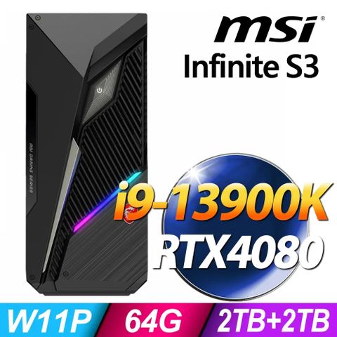 MSI 微星 Infinite S3 13SI-641TW (i9-13900K/64G/2TSSD+2TB/RTX4080_16G/W11P)