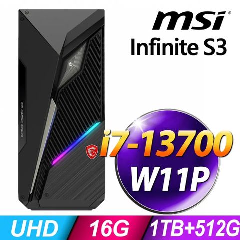 MSI 微星 Infinite S3 13SI-641TW (i7-13700/16G/512SSD+1TB/W11P)