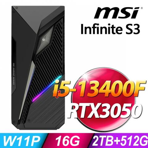 MSI 微星 Infinite S3 13SI-641TW (i5-13400F/16G/512SSD+2TB/RTX3050_8G/W11P)