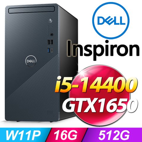 DELL 戴爾 Inspiron 3030T-P4508BTW-SP3(i5-14400/16G/512G SSD/GTX1650 4G/W11P)特仕版