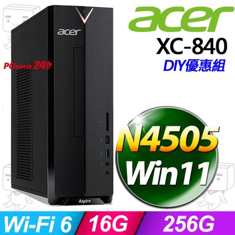 (十銓16G記憶體) + Acer XC-840(N4505/8G/256G SSD/W11)