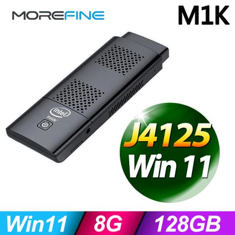 MOREFINE M1K 迷你電腦棒( J4125/8G/128G/W11)