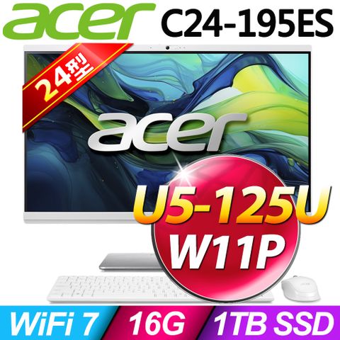Acer Aspire C24-195ES (Ultra5 125U/16G/1TB SSD/W11P)