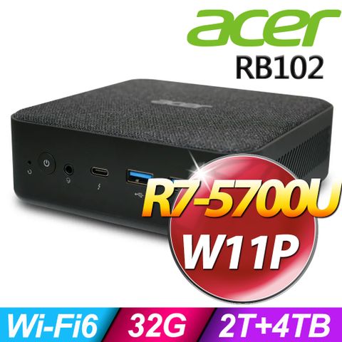 Acer Revo Box RB102 (R7-5700U/32G/6TB SSD/W11P)