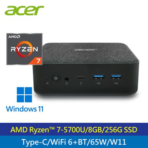 ACER 宏碁 【Acer 宏碁】RB102 AMD R7 迷你電腦
