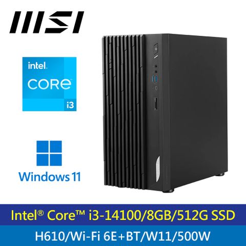 MSI 微星 PRO DP180 14A-462TW i3 桌上型電腦