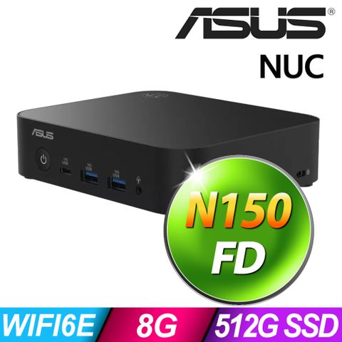ASUS NUC (N150/8G/512G SSD/FD)