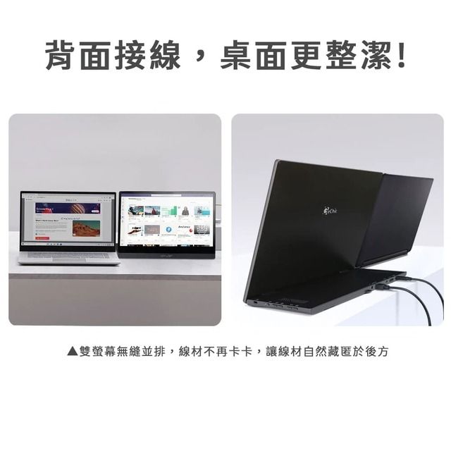 Gechic 給奇創造  M505I 15.6吋 可攜式觸控螢幕USB-C/ HDMI雙介面(Samsung Dex / USB Type-C 手機螢幕放大)