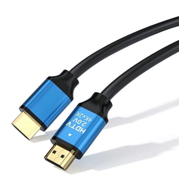 AUSOP HDMI2.0鋁合金4K60hz高清影音 傳輸線2米(兩入組）