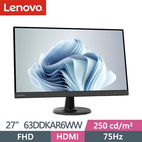 Lenovo C27-40 27吋顯示器(63DDKAR6WW)