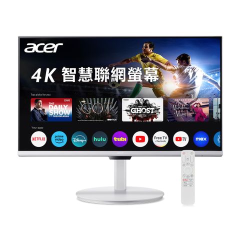 ACER DA271K 4K UHD智慧型顯示器(27型/4K/4ms/HDMI/DP/VA)