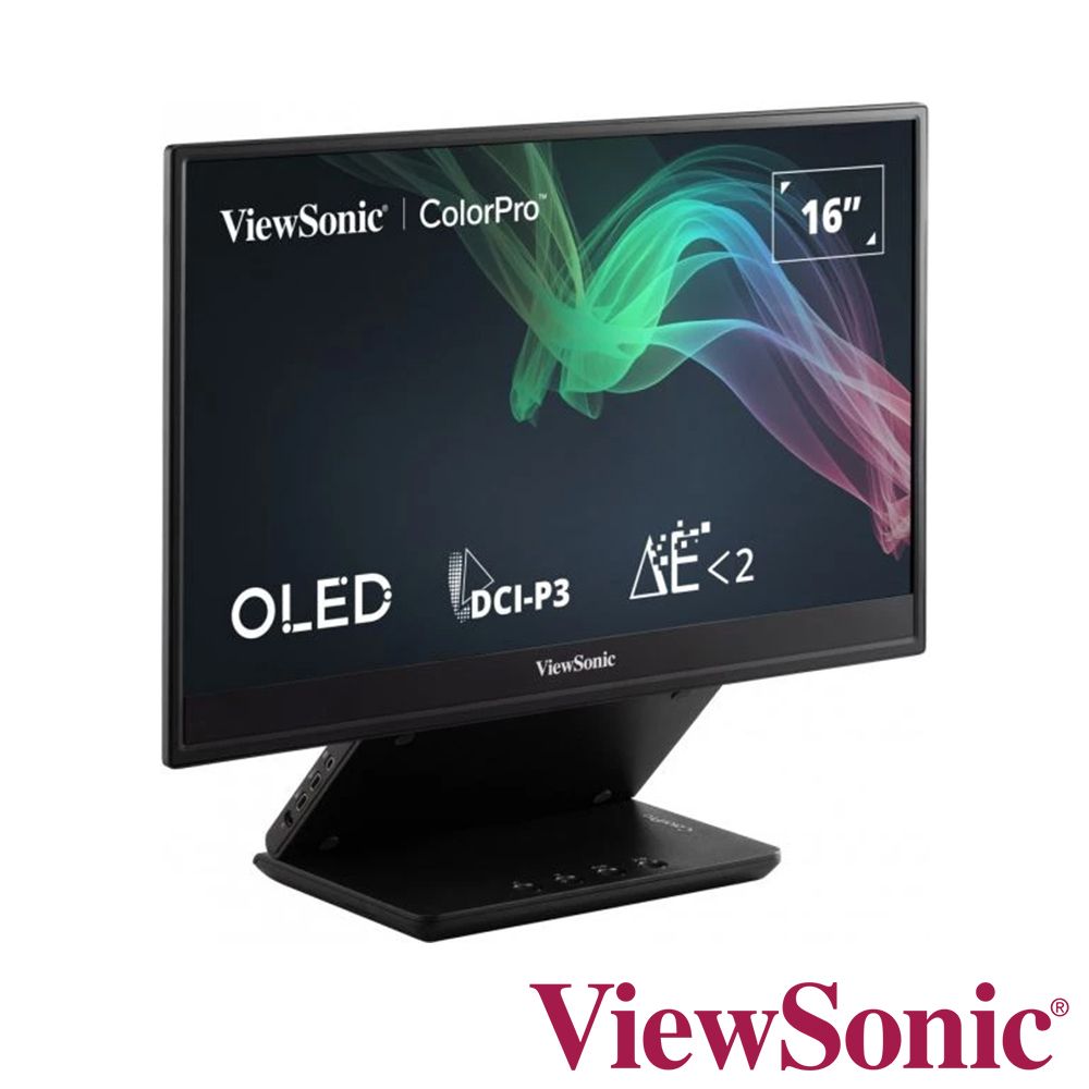 ViewSonic 優派  VP16-OLED 可攜式螢幕(16型/FHD/Type C/喇叭/OLED)