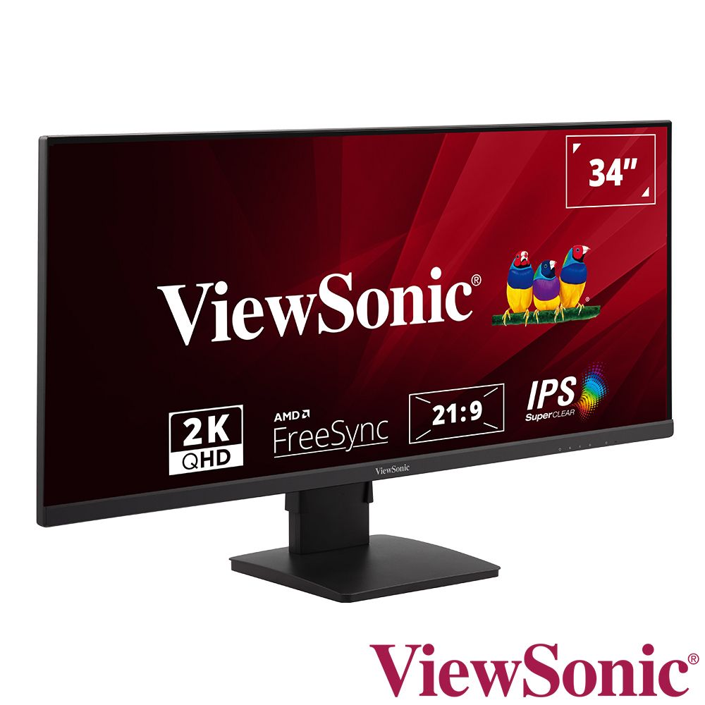 ViewSonic 優派  VA3456-MHDJ多工螢幕(34型/3440*1440/21:9/HDMI/喇叭/IPS)