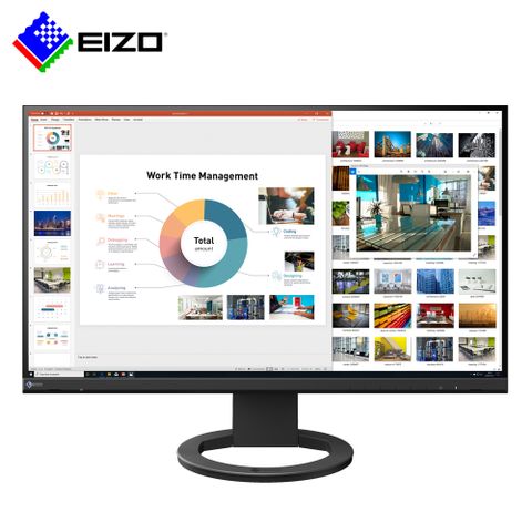 EIZO FlexScan EV2760 27型IPS超薄型邊框16:9寬螢幕(黑色)