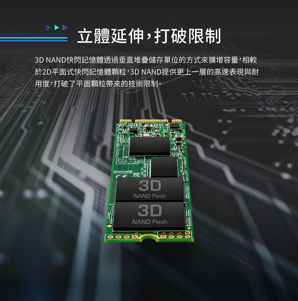 トランセンド SSD M.2 2242 1TB SATA III 6Gb s 3D TLC NAND DDR3 DRAMキャッシュ搭載 TS - 2