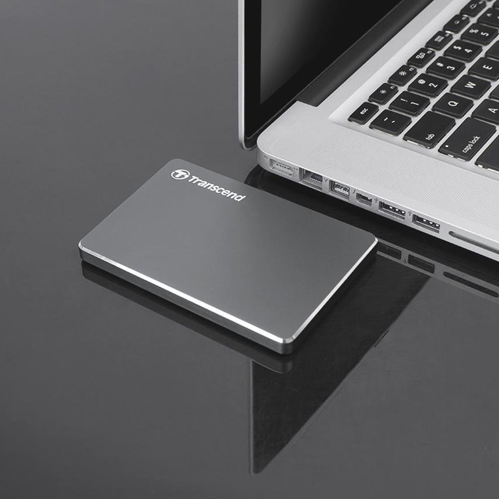 Transcend 創見 1TB StoreJet 25C3N 極致輕薄2.5吋USB3.1行動硬碟 (TS1TSJ25C3N)