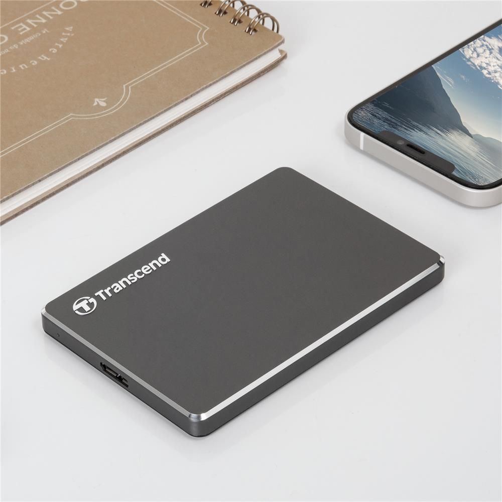Transcend 創見 1TB StoreJet 25C3N 極致輕薄2.5吋USB3.1行動硬碟 (TS1TSJ25C3N)