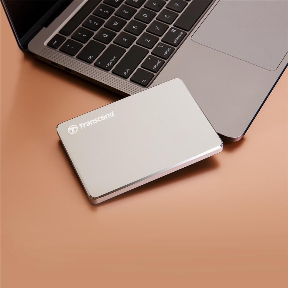 Transcend 創見 1TB StoreJet 25C3S 極致輕薄2.5吋Type C行動硬碟 (TS1TSJ25C3S)
