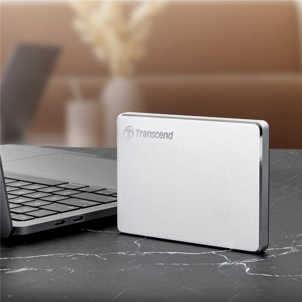 Transcend 創見 1TB StoreJet 25C3S 極致輕薄2.5吋Type C行動硬碟 (TS1TSJ25C3S)