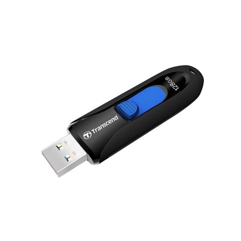 【Transcend 創見】128GB JetFlash790 USB3.1隨身碟-經典黑