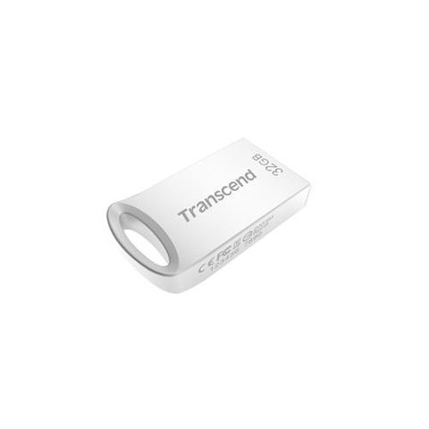 【Transcend 創見】32GB JetFlash710 USB3.1精品隨身碟-晶燦銀