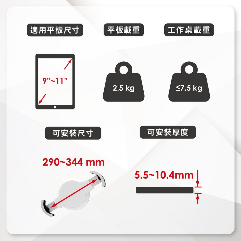 ErgoGrade 多功能平板醫療推車(EGCNT02)