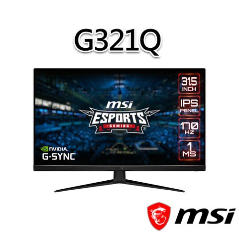 MSI 微星 G321Q 31.5吋 電競螢幕