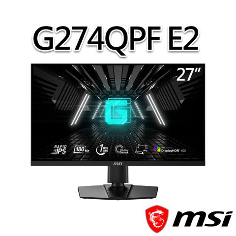 MSI 微星 G274QPF E2 27吋 電競螢幕