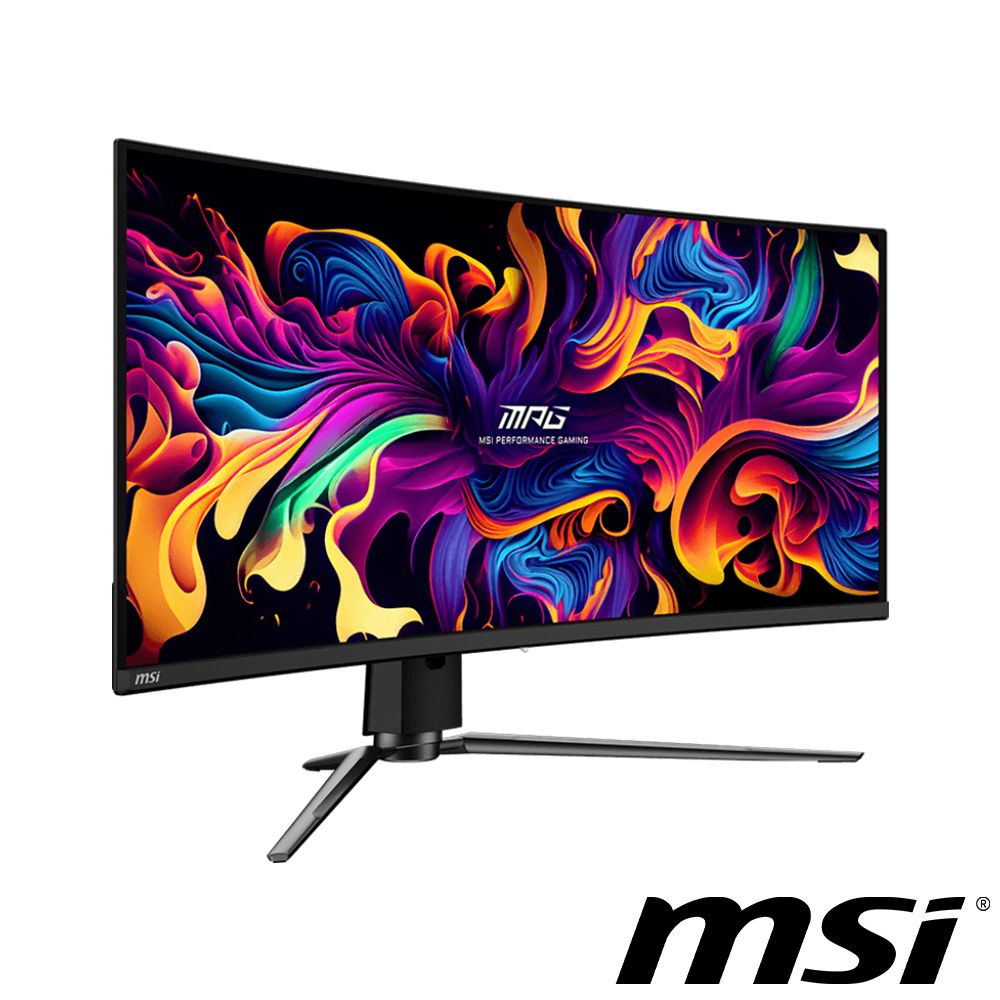 MSI 微星  MPG 341CQPX QD-OLED HDR曲面電競螢幕 (34型/2K/240Hz/0.03ms/QD-OLED/Type-C)