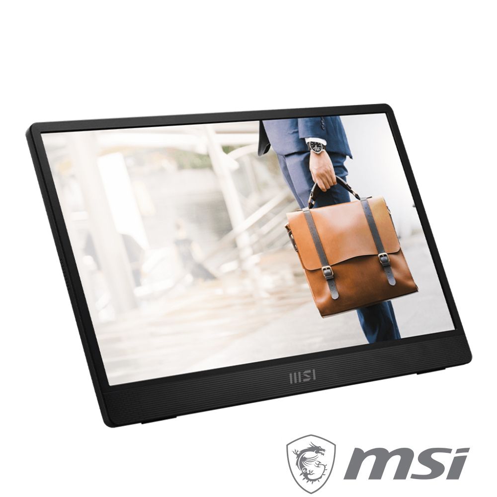 MSI 微星  PRO MP161 E2 可攜式螢幕 (16型/FHD/Type C/喇叭/IPS)