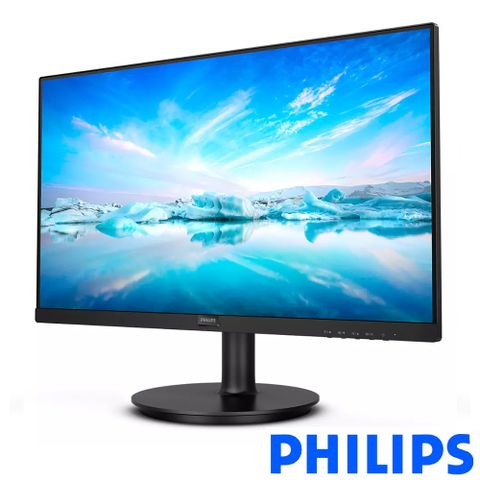 PHILIPS 飛利浦 241V8LAB 24型 VA 平面美型螢幕(100Hz/HDMI/內建喇叭)