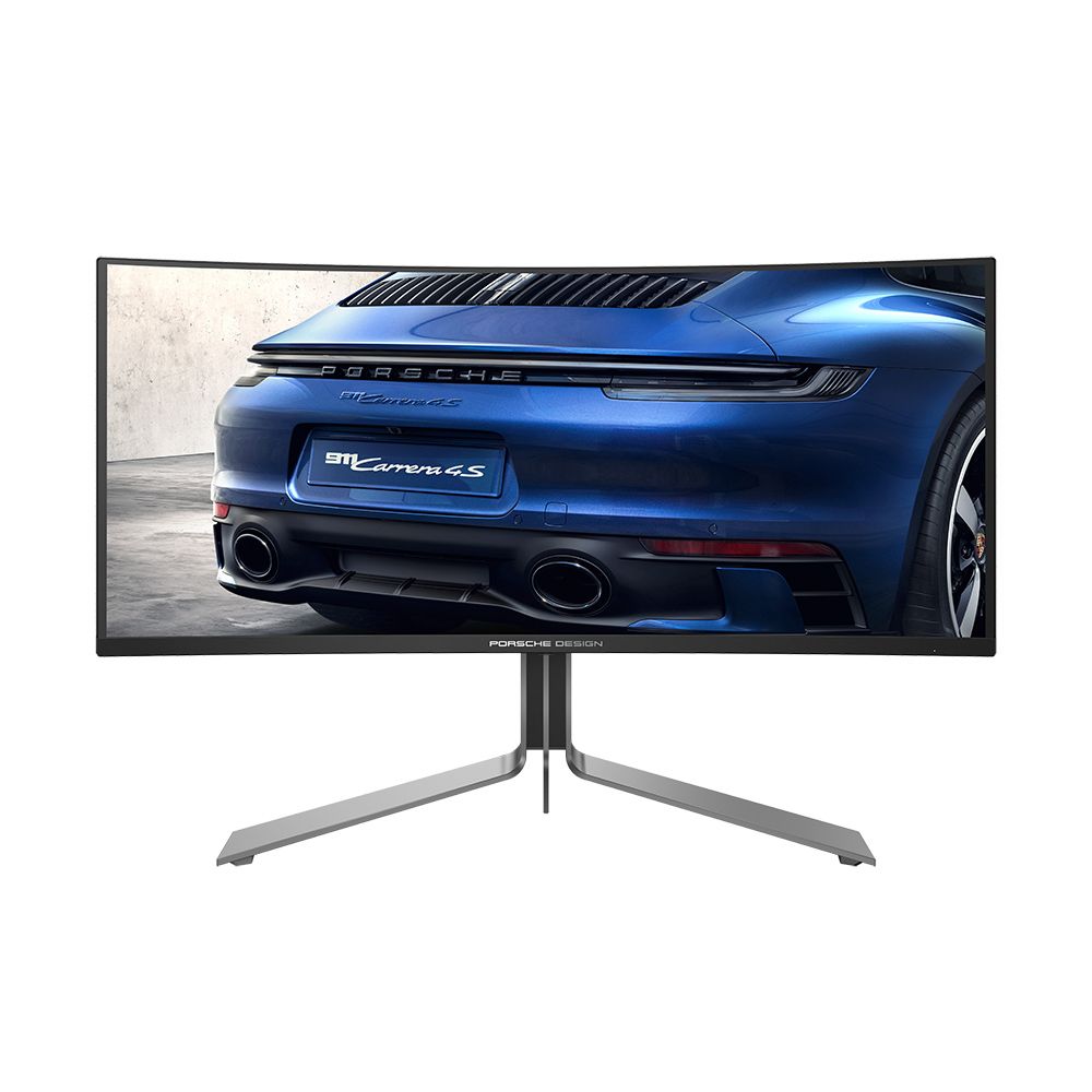 AOC PD34 PORSCHE DESIGN 曲面電競螢幕(34型/WQHD/HDR/240Hz/0.03ms/QD-OLED)