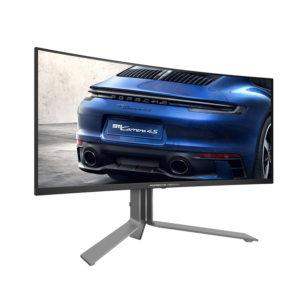 AOC PD34 PORSCHE DESIGN 曲面電競螢幕(34型/WQHD/HDR/240Hz/0.03ms/QD-OLED)