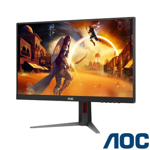 AOC Q27G4N 平面電競螢幕(27型/2K/HDR/180Hz/0.5ms/VA)