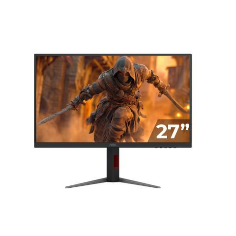 AOC U27G4XM QD-Mini LED 4K雙模電競螢幕(27型/UHD/320Hz/1ms/FastIPS/可升降旋轉腳架)