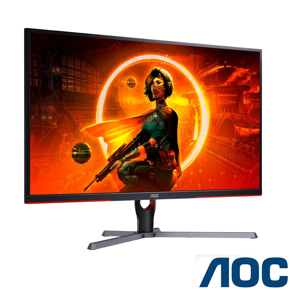 AOC  Q32G3SE 2K平面電競螢幕(32型/QHD/HDR/165Hz/1ms/VA)