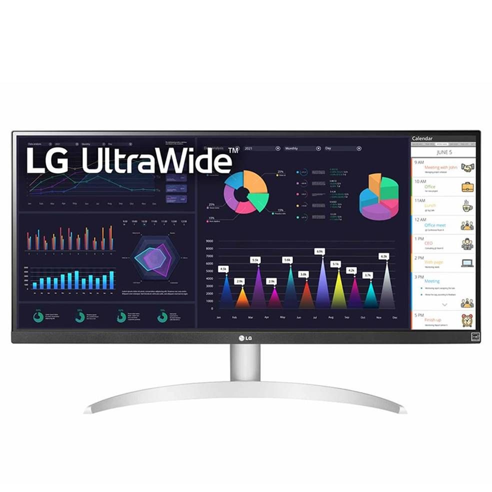 LG 樂金 29吋 UltraWide IPS螢幕(29WQ600-W/21:9智慧多工電腦螢幕/HDR10/2560x1080)