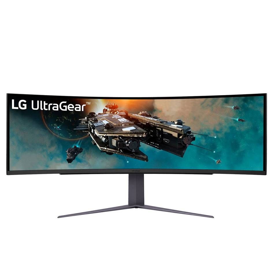 LG 樂金  UltraGear 49GR85DC-B Dual QHD曲面電競螢幕 (49型/5120x1440/240Hz/1ms/HDMI 2.1)