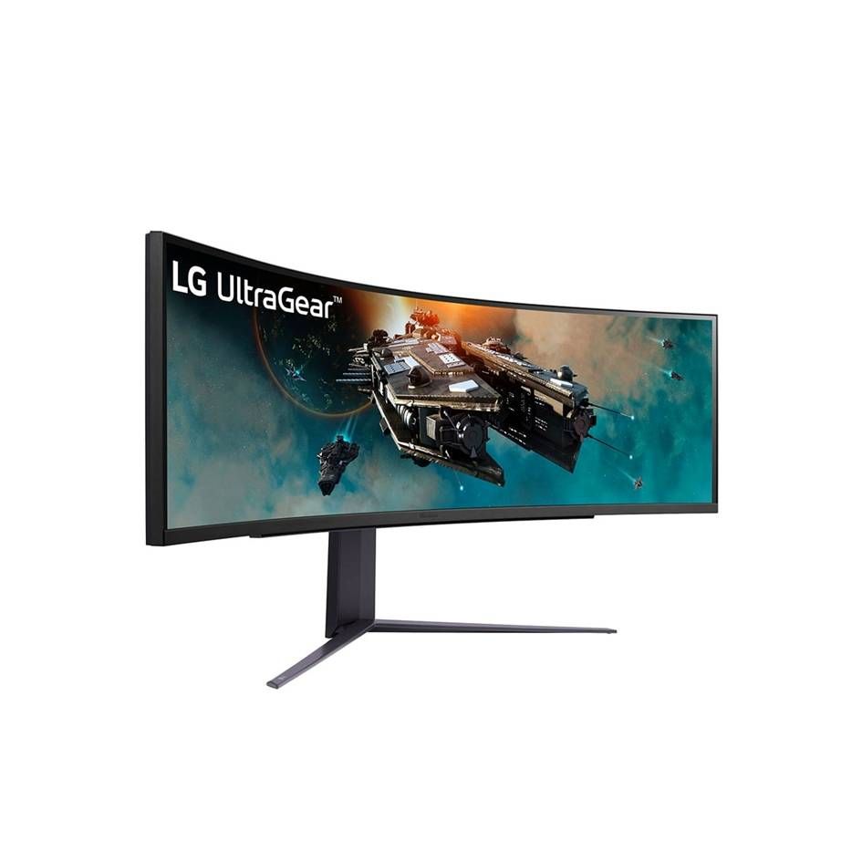 LG 樂金  UltraGear 49GR85DC-B Dual QHD曲面電競螢幕 (49型/5120x1440/240Hz/1ms/HDMI 2.1)