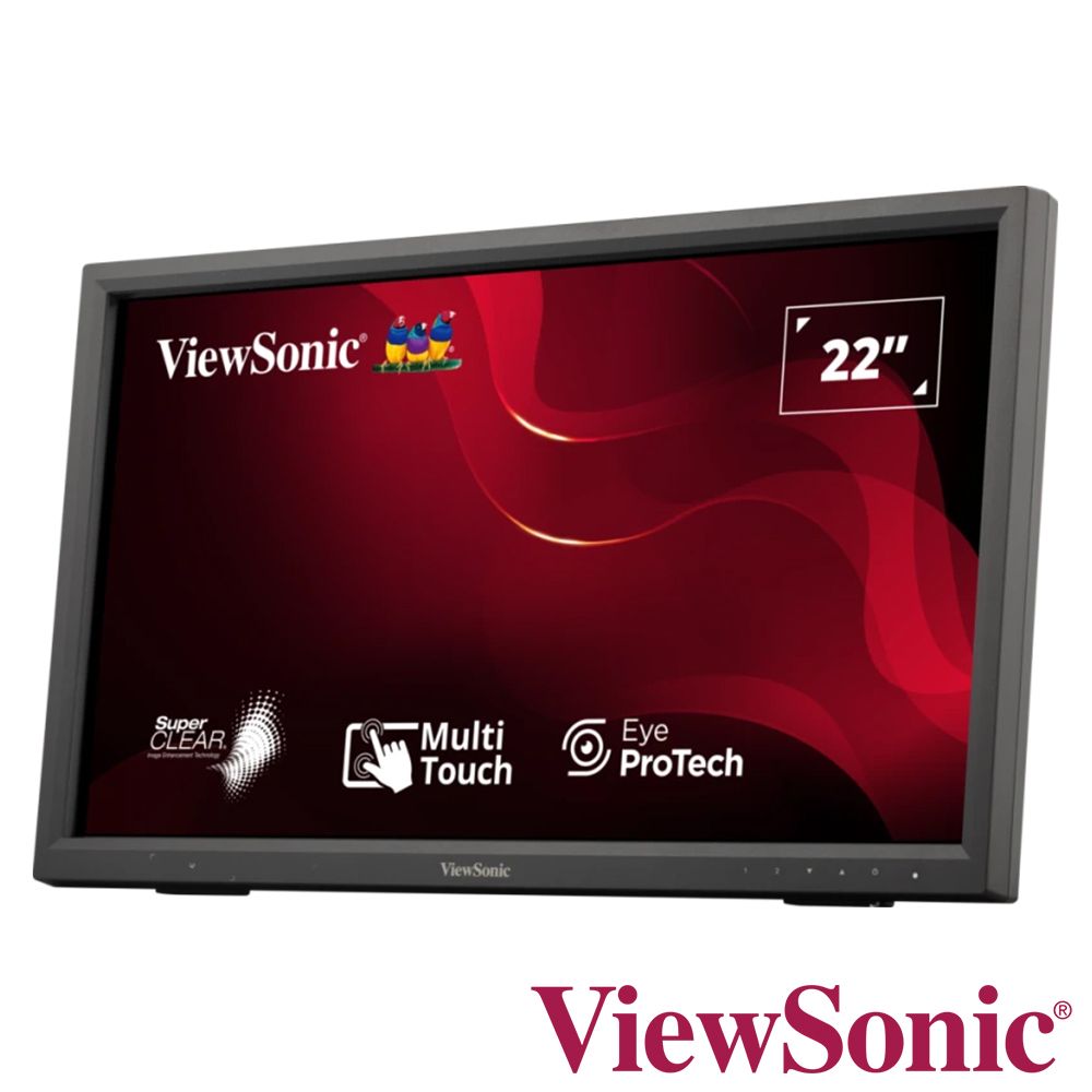 ViewSonic 優派  TD2223-2 紅外線觸控螢幕(22型/FHD/HDMI/喇叭/VA)