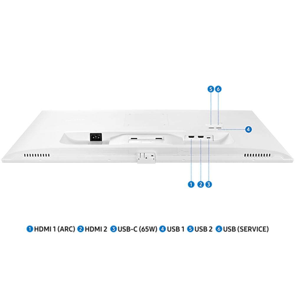 Samsung 三星  S32DM703UC 32型 白色 M7 HDR智慧聯網螢幕