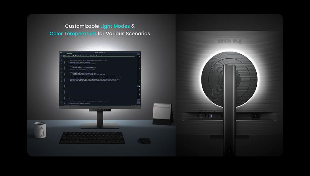 Customizable Light Modes &Color Temperature for Various Scenarios