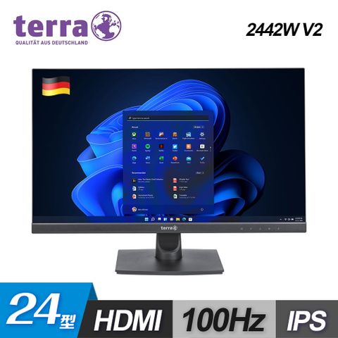 【Terra】2442W V2 24型 100Hz IPS 無邊框螢幕