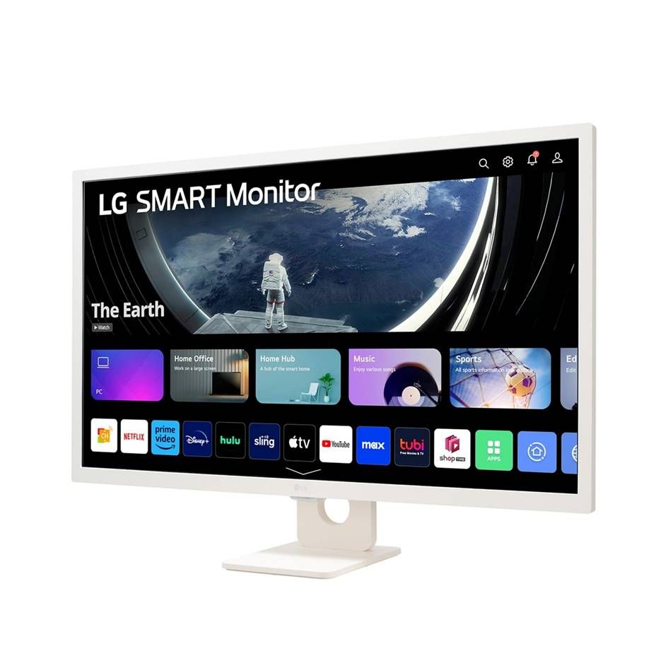 LG 樂金 32SR50F-W FollowMe移動式智慧螢幕組(32型/FHD/HDMI/喇叭/IPS)
