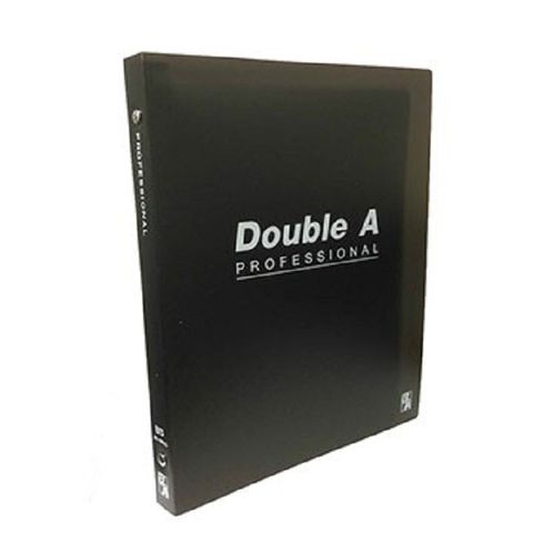 ◆滿3件88折◆Double A A5 20孔活頁夾-辦公室系列/黑(DAFF15012)